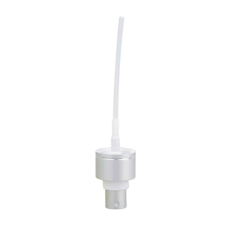 customized design clear frosted glass toner perfume sprayer bottle with silver aluminum sprayer