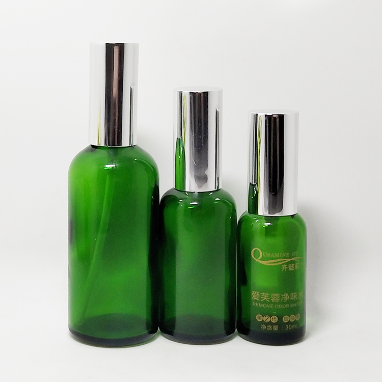 customized logo high quality matte amber 100ml amber glass bottle