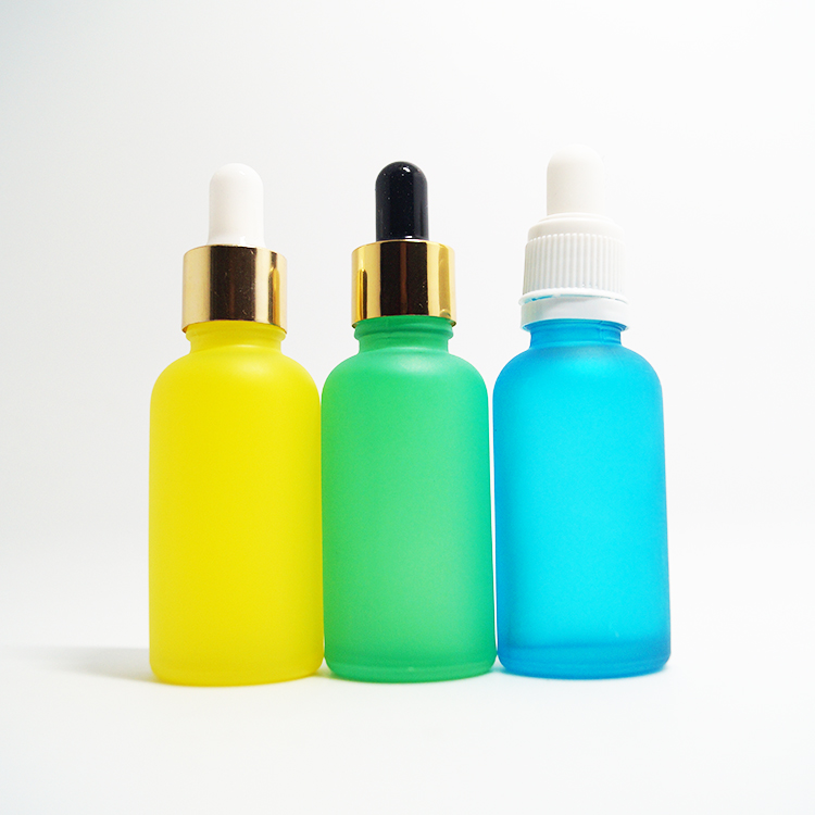 customized logo high quality matte amber 100ml amber glass bottle