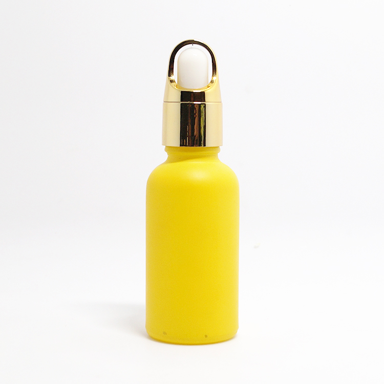 customized logo high quality matte amber 100ml amber glass bottle