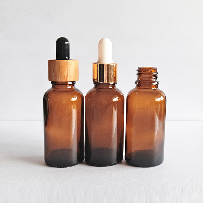 customized logo high quality matte amber 100ml amber glass bottle