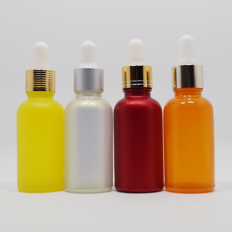 customized logo high quality matte amber 100ml amber glass bottle