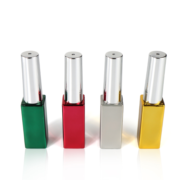 customized logo private label square 15ml frosted custom unique gel nail polish bottle glass empty