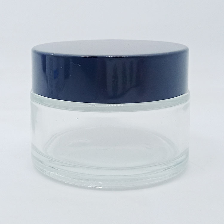 customized matte clear silk screen containers for lotions and creams for cosmetic packing