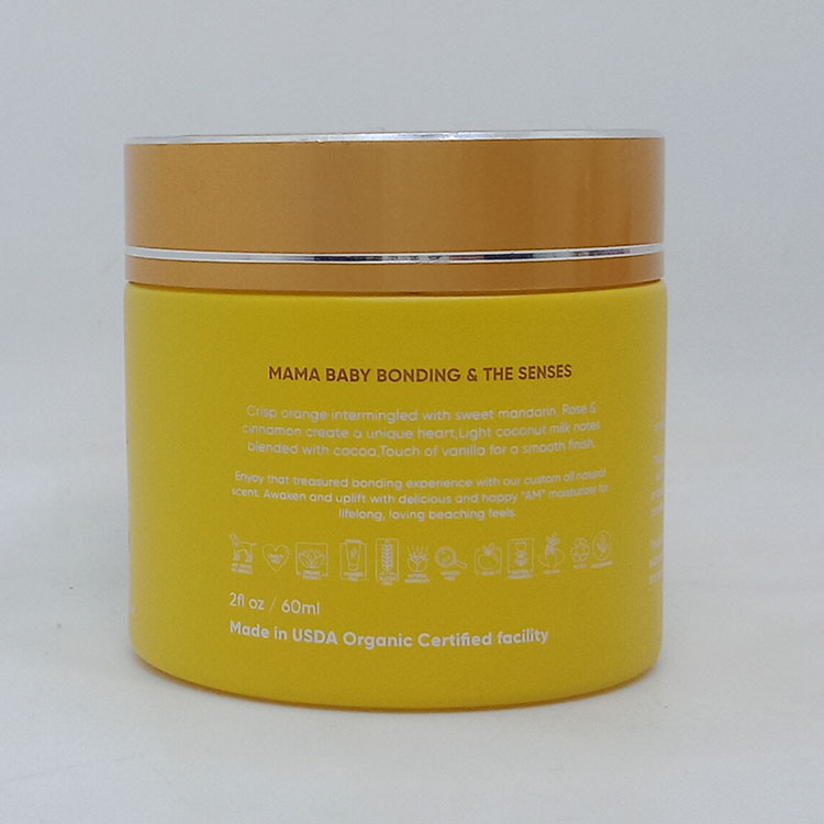customized silk  screen cosmetic glass packaging for cosmetic packing