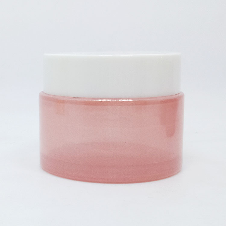 customized silk screen cosmetic glass packaging for cosmetic packing