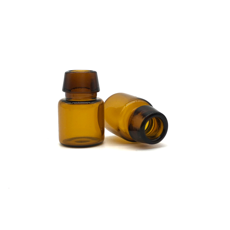 cute gift packing spices small glass bottles container wishing bottle for pendant