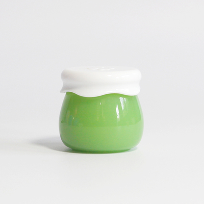 cute transparent clear cosmetic skin care cream container packaging for lip scrub