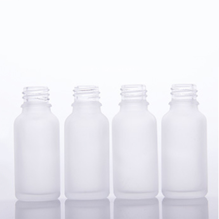 cuticle glass oil bottle 1oz matte white essential oil bottles frosting glass bottles for oils
