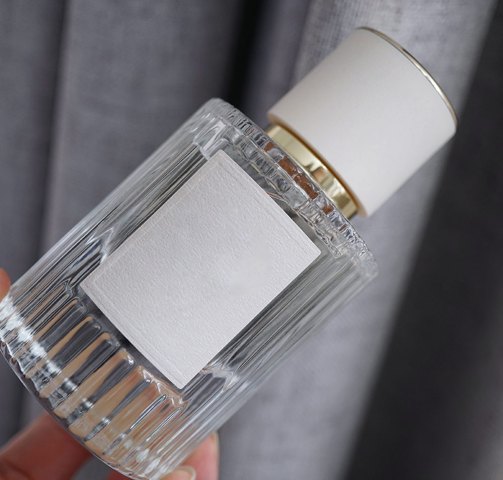 cylinder perfume bottle glass perfume bottle 100 ml white perfume bottles