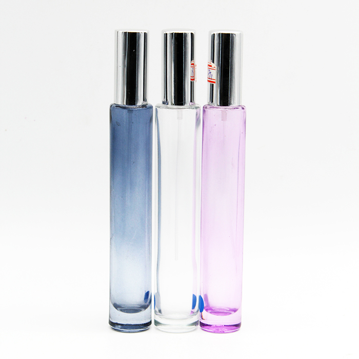 cylindrical 30ml perfume bottle with spray wholesale
