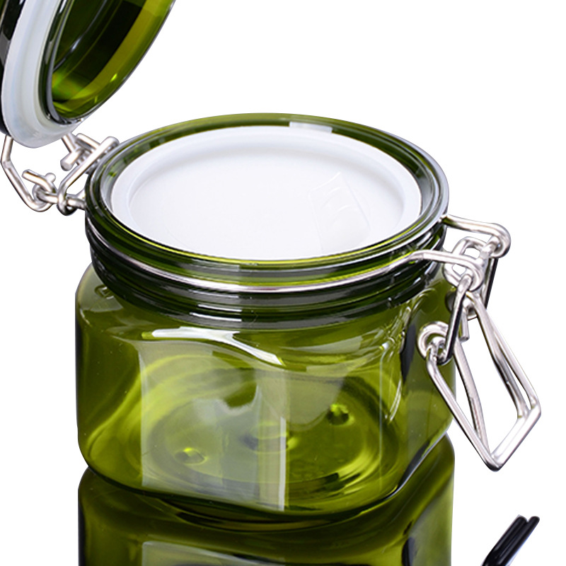 dark green cosmetic jars jar cosmetic plastic jar cosmetic