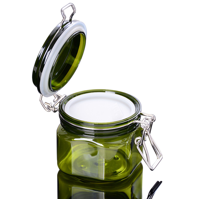 dark green cosmetic jars jar cosmetic plastic jar cosmetic