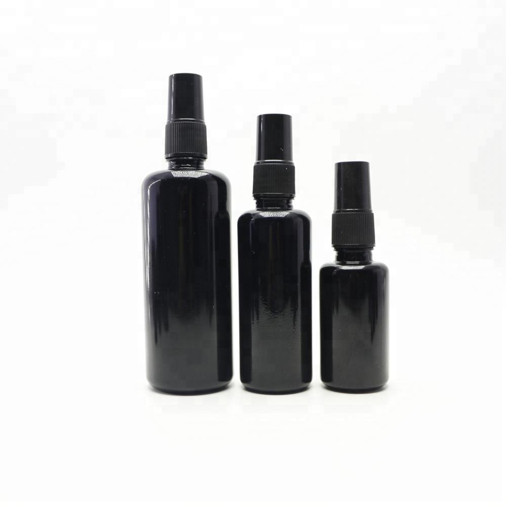 dark violet glass spray bottle 100ml DV-50S