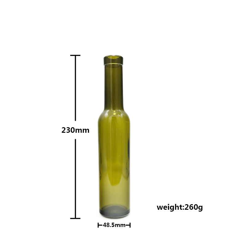 decal wine glass bottle 200 ml bordeaux bottles for liquor packing CY-023