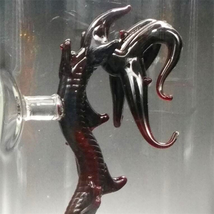 decanter dragon inside glass art wine bottle 700ml glass bottle