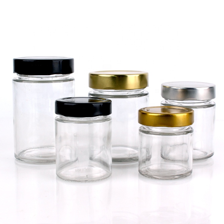 deep lug sealed glass home cooking sauce jars 4oz 5oz 6oz 11oz 14oz 20oz on sale