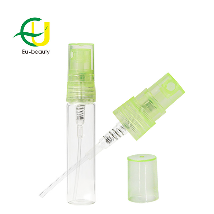 design 5ml clear perfume bottles sample glass spray bottle perfume tester