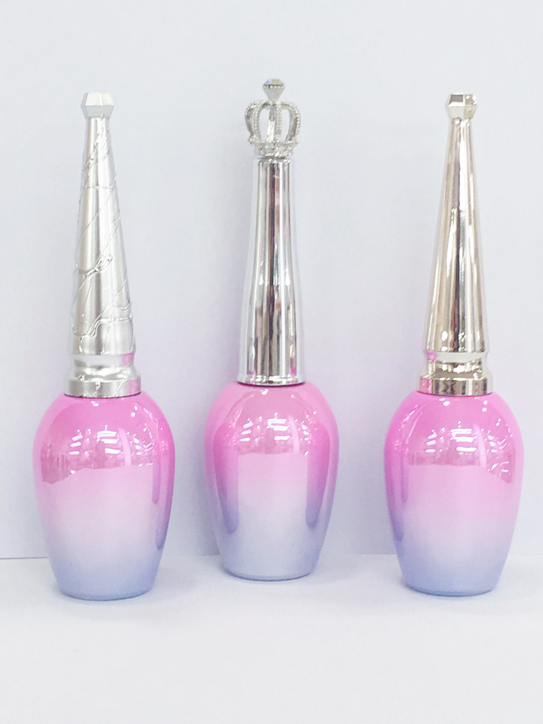 design your own custom mermaid cap classic bottle empty cosmetic nail polish bottle with packaging