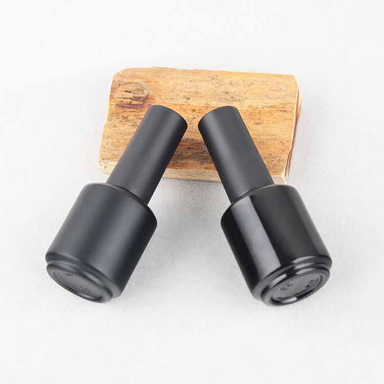 design your own wholesale 10 ml black gel polish bottle nail polish container