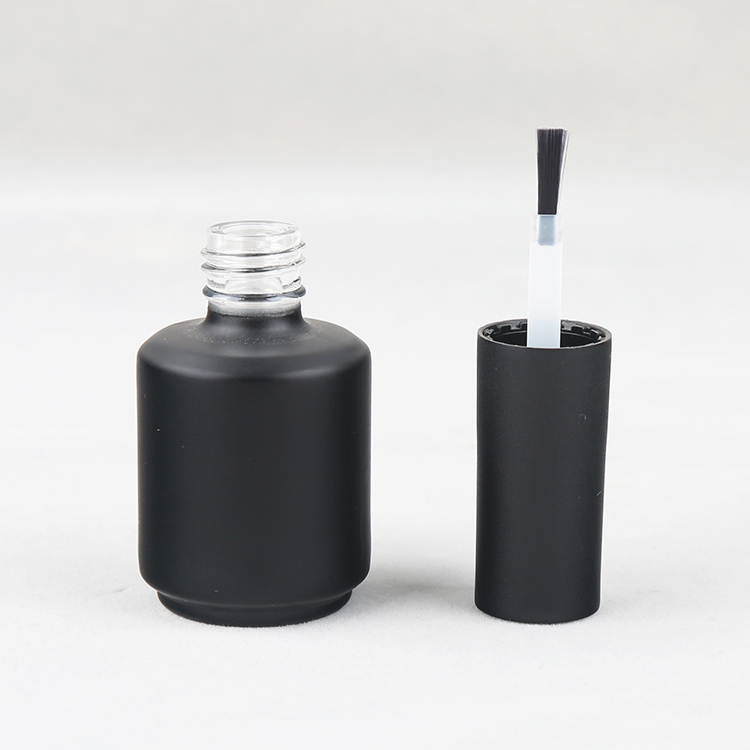 design your own wholesale 10 ml black gel polish bottle nail polish container