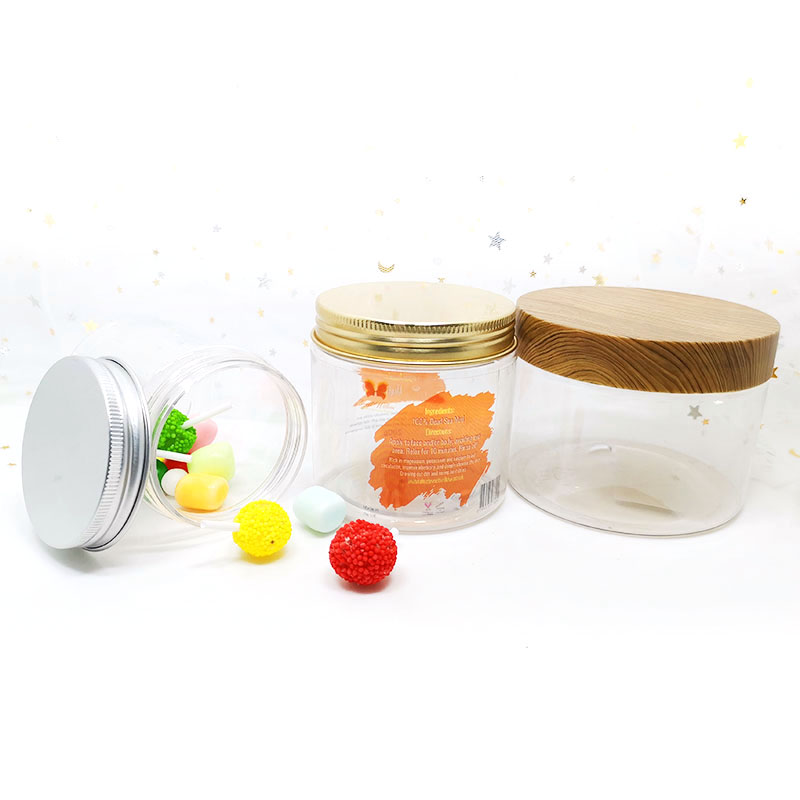direct factory plastic food cookies jar for slime container 500 ml