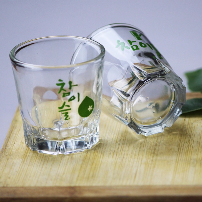 drinking beer glasses korean soju