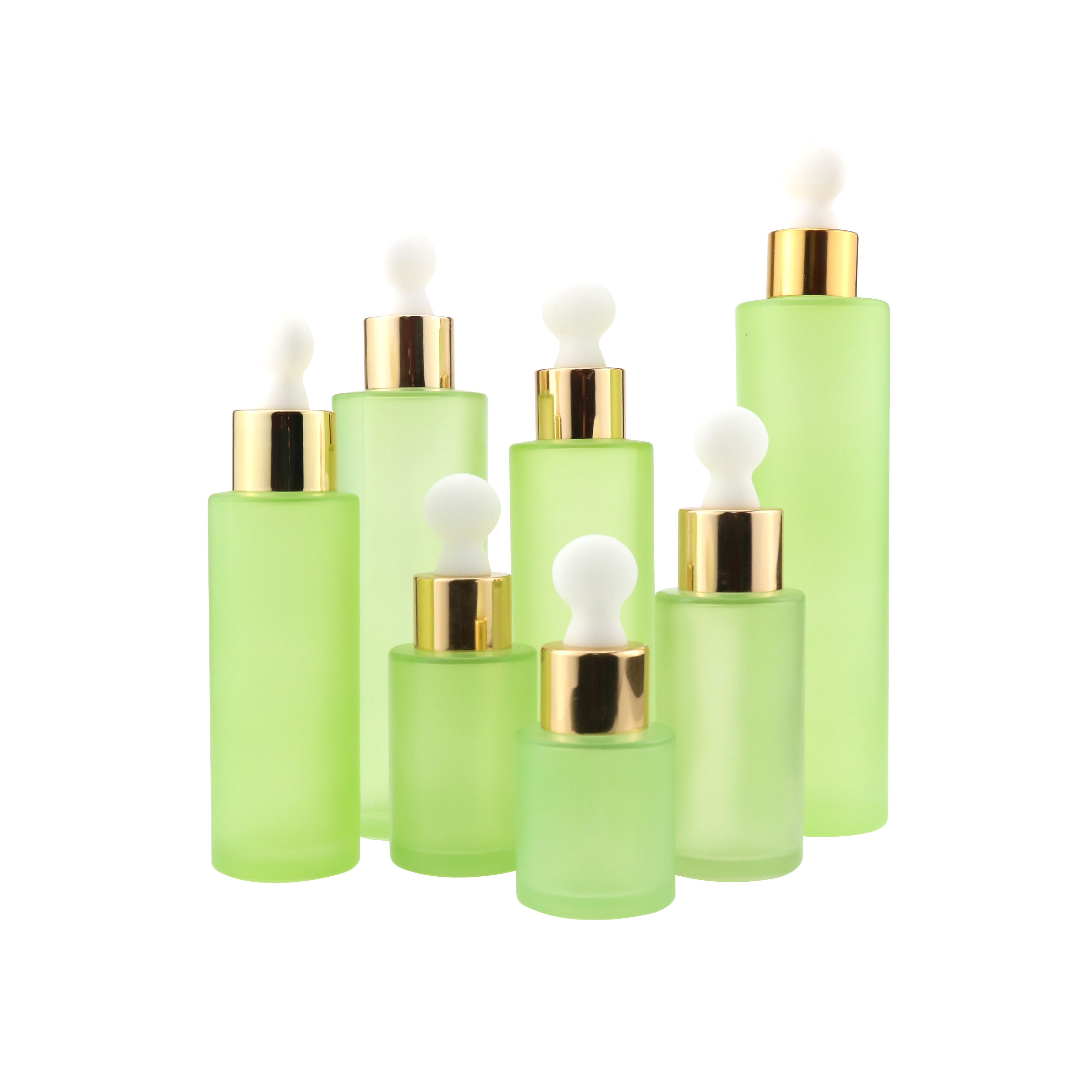 dropper bottle 30ml Glass essential oil dropper bottle printing with aluminium cap