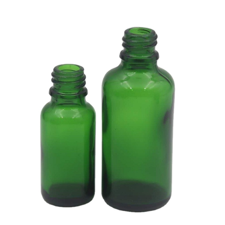 dropper green drop essential 30 ml skincare bottles