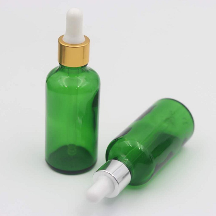 dropper green drop essential 30 ml skincare bottles