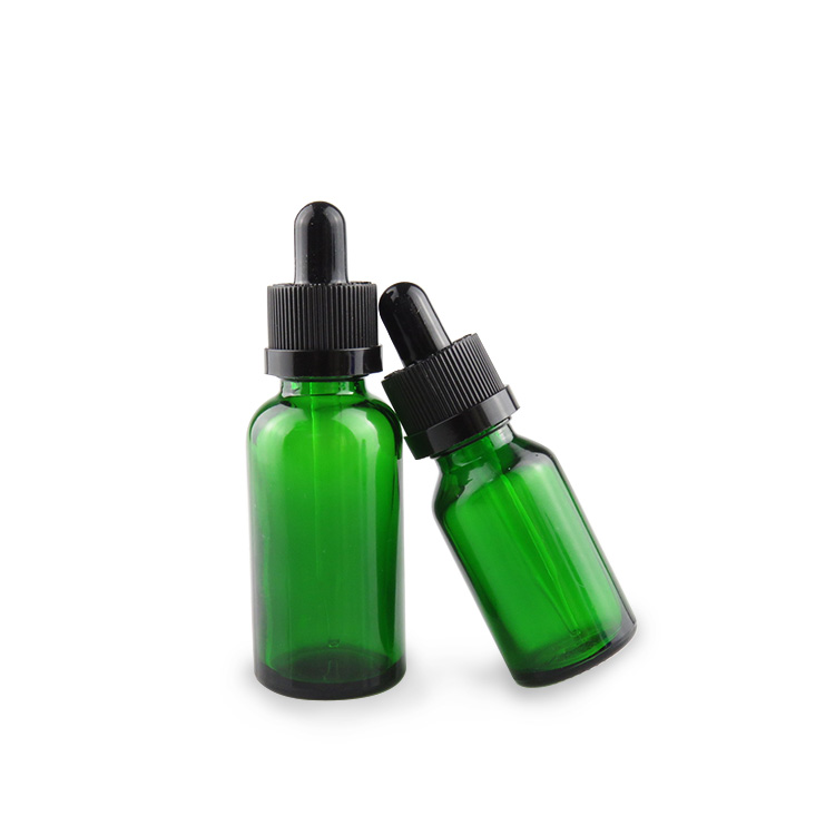 e liquid e juice 30ml green glass dropper bottle with blackchildproof cap