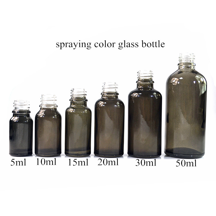 e liquid e juice purple pink blue black red colored 5ml glass dropper bottle with screw cap
