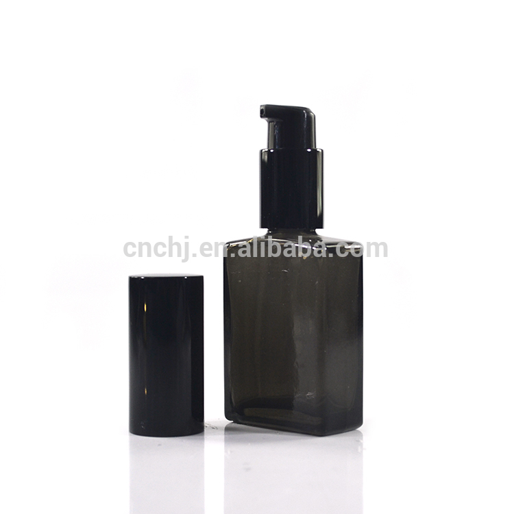 e liquid red and black clear white 15ml 30ml 50ml 100ml rectangle glass dropper bottle