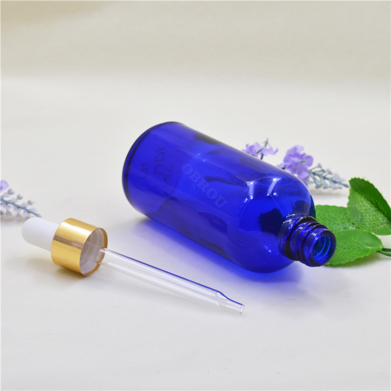e liquid vape oil 5ml 10ml 15ml 30ml 50ml 60ml 100ml Clear Amber Green Black Cosmetic Boston Round Blue Glass Dropper Bottle