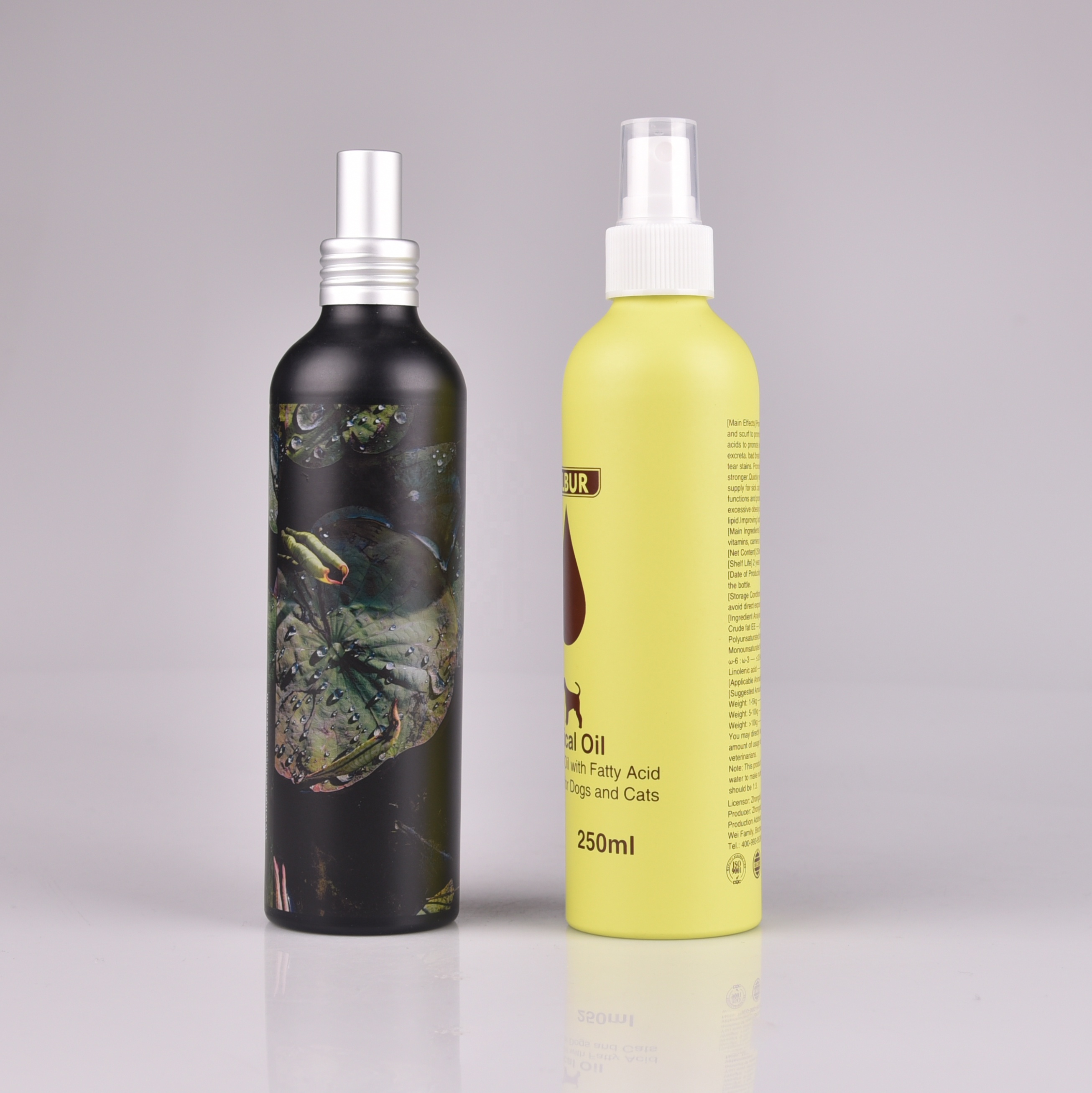 eco friendly 40z 30ml 50ml 60ml 80ml 100ml 150ml 200ml 250ml popular aluminum fine mist spray bottles wholesale