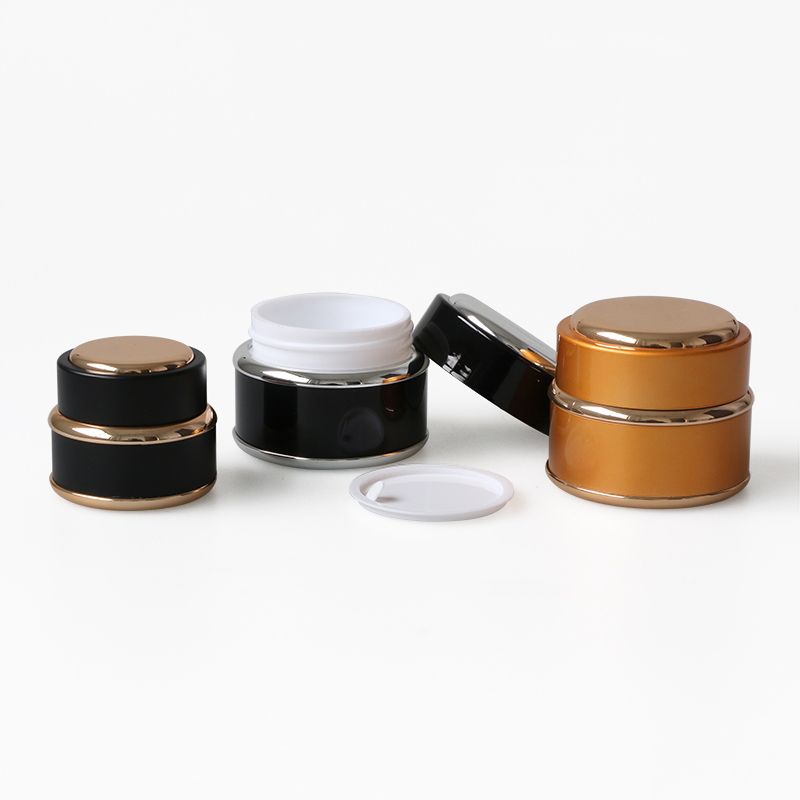 eco friendly 5ml 7ml 15ml 30ml 50ml empty plastic cosmetic packaging cream jars