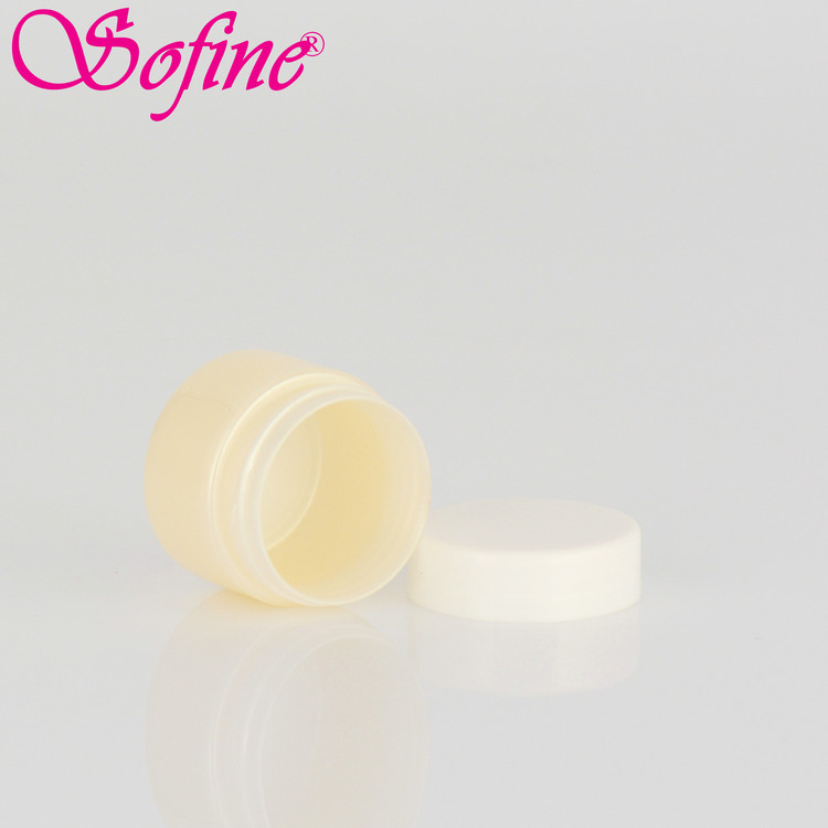 eco friendly cosmetic container plastic skin eye gel small jar