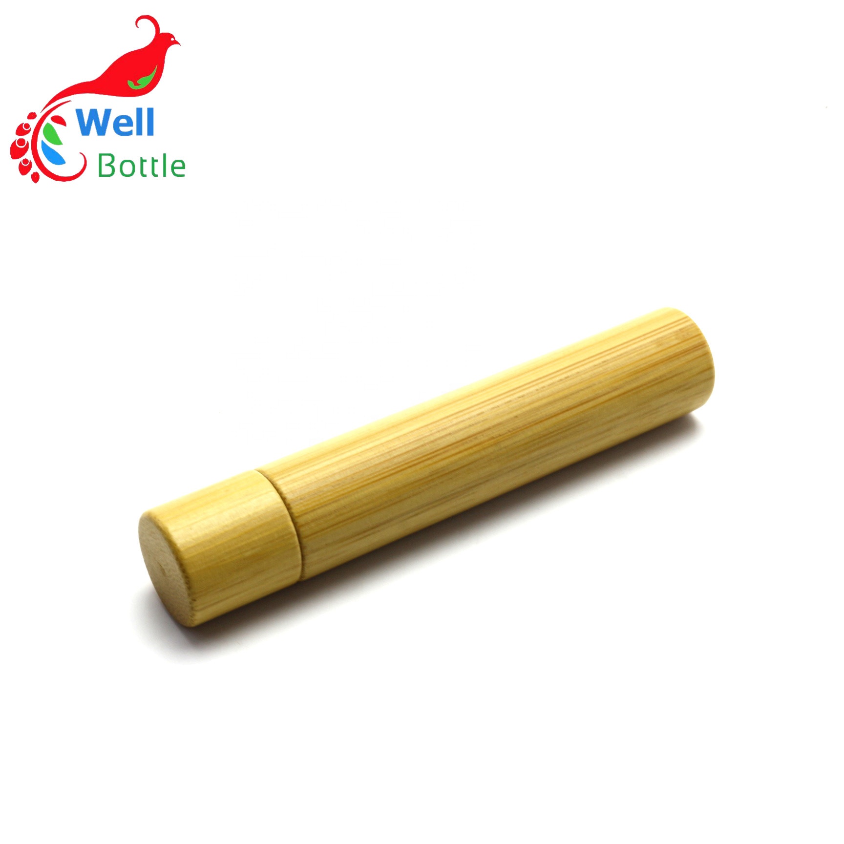 eco-friendly cosmetic packaging bamboo essential oil roller bottle Roller-075RL