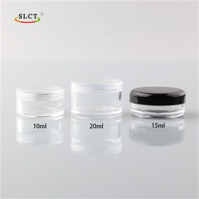 eco friendly custom 20g empty plastic cream container for makeup cosmetic