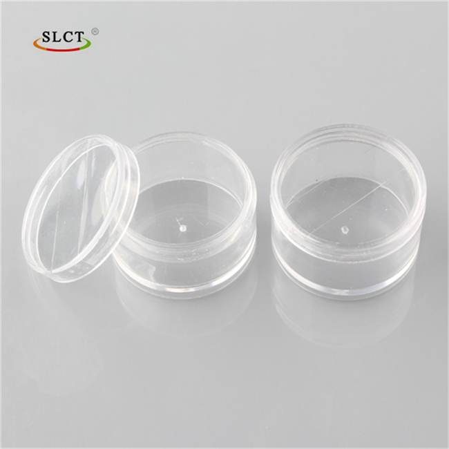 eco friendly custom 20g empty plastic cream container for makeup cosmetic