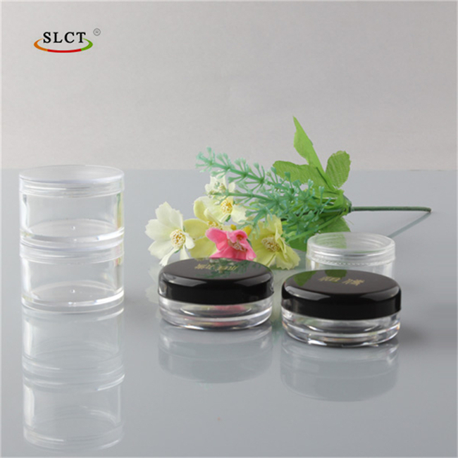 eco friendly custom 20g empty plastic cream container for makeup cosmetic