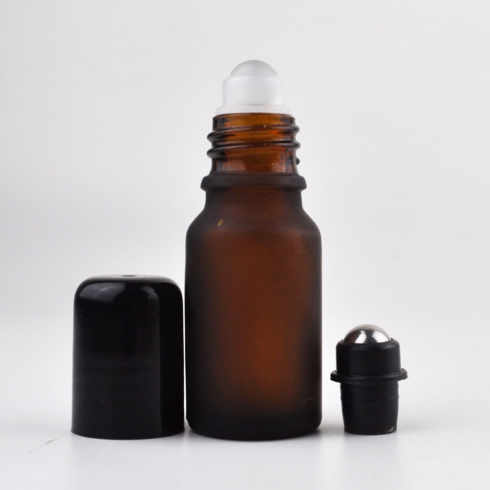 eco friendly deodorant black greenglass bottles with roller ball 10m 30ml 50ml