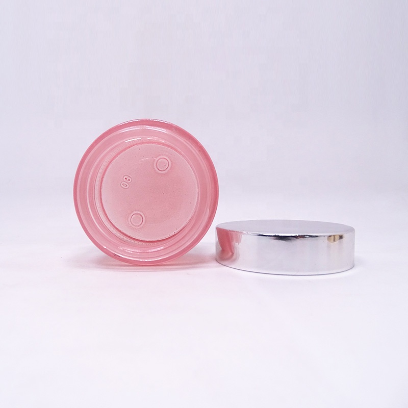 eco friendly luxury 5g 10g 15g 20g 30g 50g 100g empty cosmetic fancy cream glass jar with golden silver lid