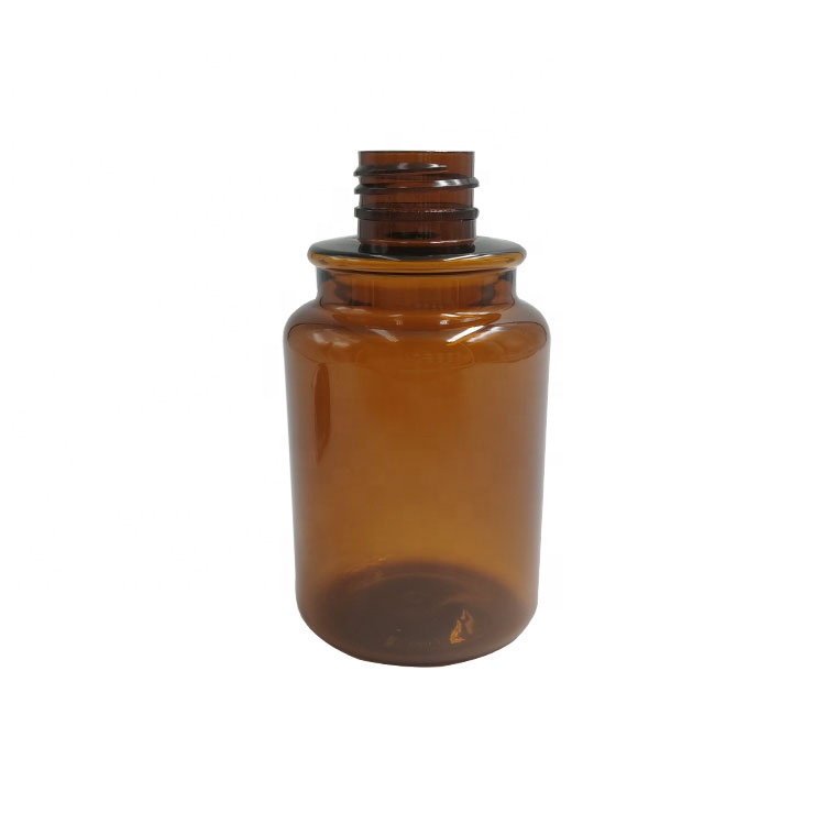 eco friendly material brown 40ml 120ml 170ml lotion bottle pump, empty 60g jar cream plastic