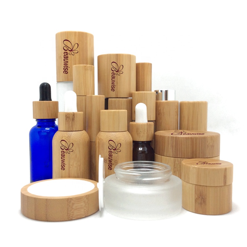 eco friendly packaging cosmetics custom cosmetic jar and bottle 250ml
