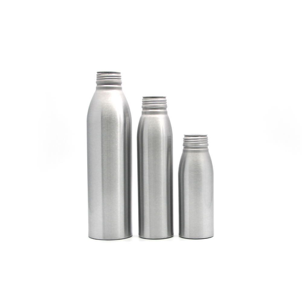 eco friendly unique customized design aluminum empty wholesale metal beverage bottle aluminum