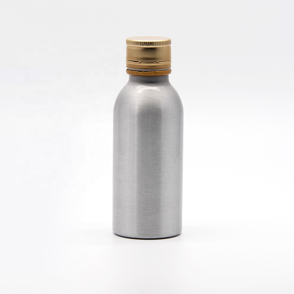 eco friendly unique customized design aluminum empty wholesale metal beverage bottle aluminum