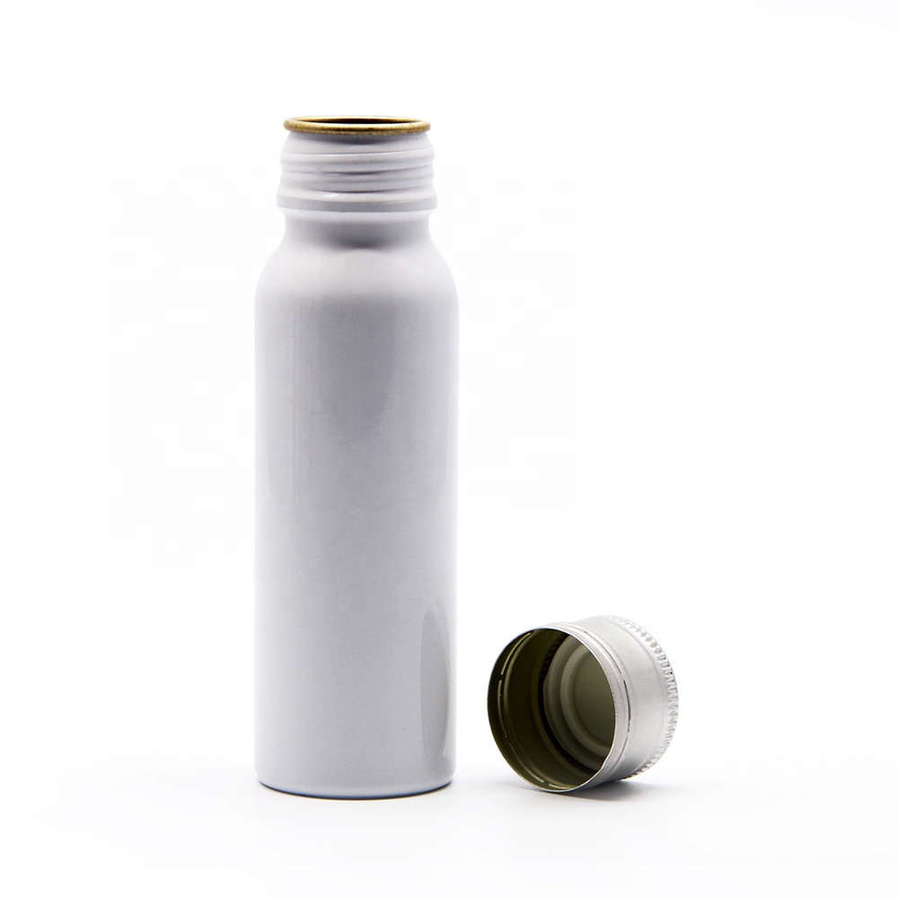eco friendly unique customized design aluminum empty wholesale metal beverage bottle aluminum