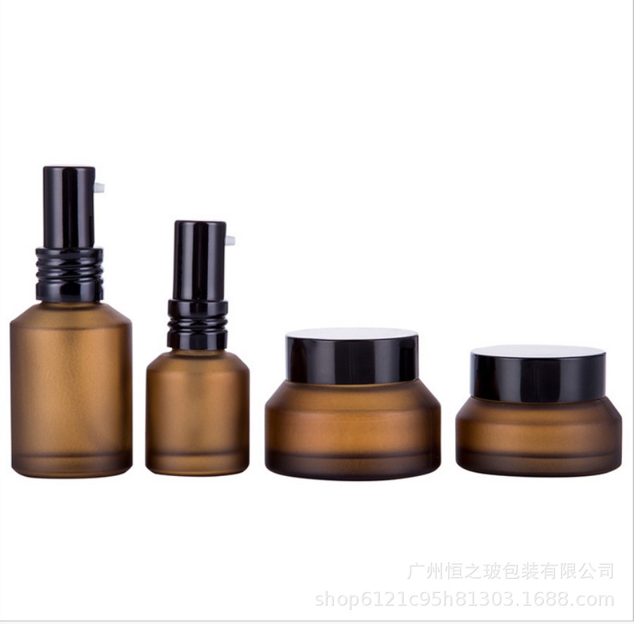 elegant glass cosmetic jar 100ml 30g 50g 100g empty slant shoulder matte white body cream glass jar with white lid