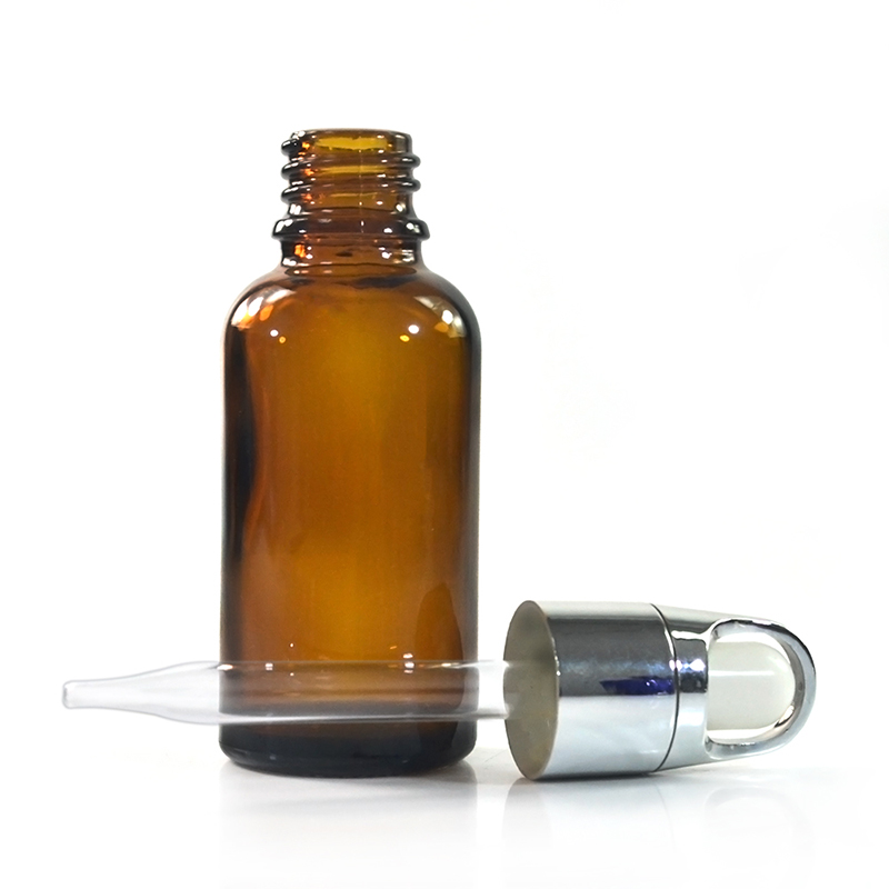 empty 10ml 15ml 20ml 30ml 50ml 100ml amber glass essential oil dropper bottle with pipettes